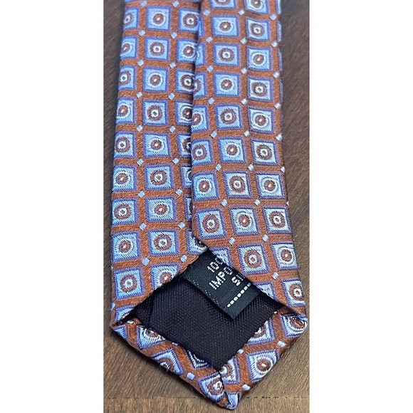 Van Heusen, 100% Silk, Men’s Neck Tie, Made In Usa - Picture 6 of 9